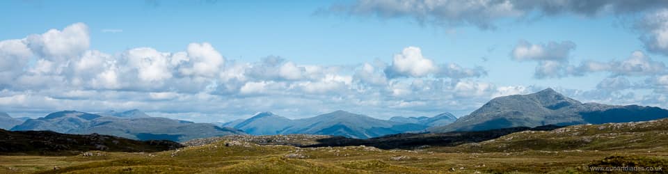 The hills of Sunart and Ardgour