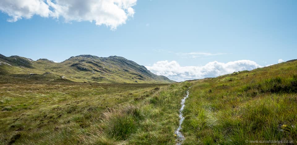 Approaching Loch Laga.