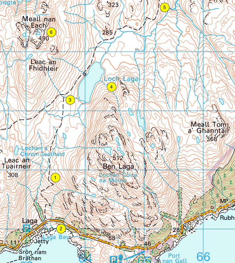 Ben Laga map