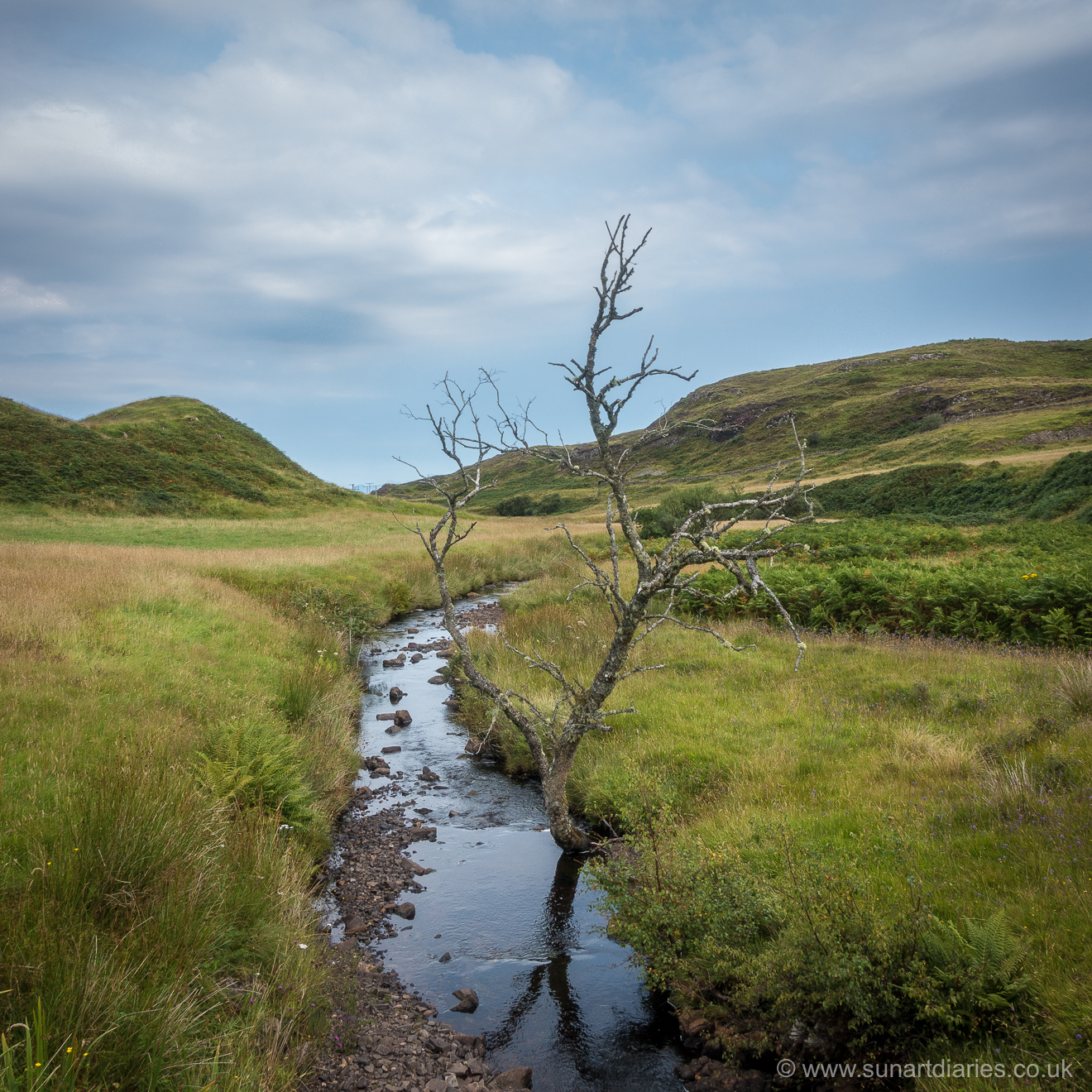 An unnamed burn en route to Ockle